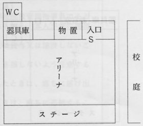 栄小学校　体育館