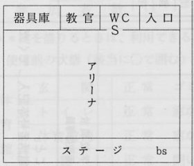 南中学校　体育館