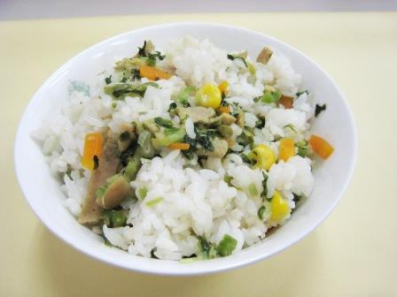 野沢菜チャーハン 『野沢菜チャーハン』の画像