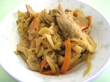豚肉と切干し大根のカレー煮 『豚肉と切干し大根のカレー煮』の画像