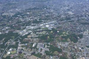 鶴ヶ島の楽しみ方(空撮写真)