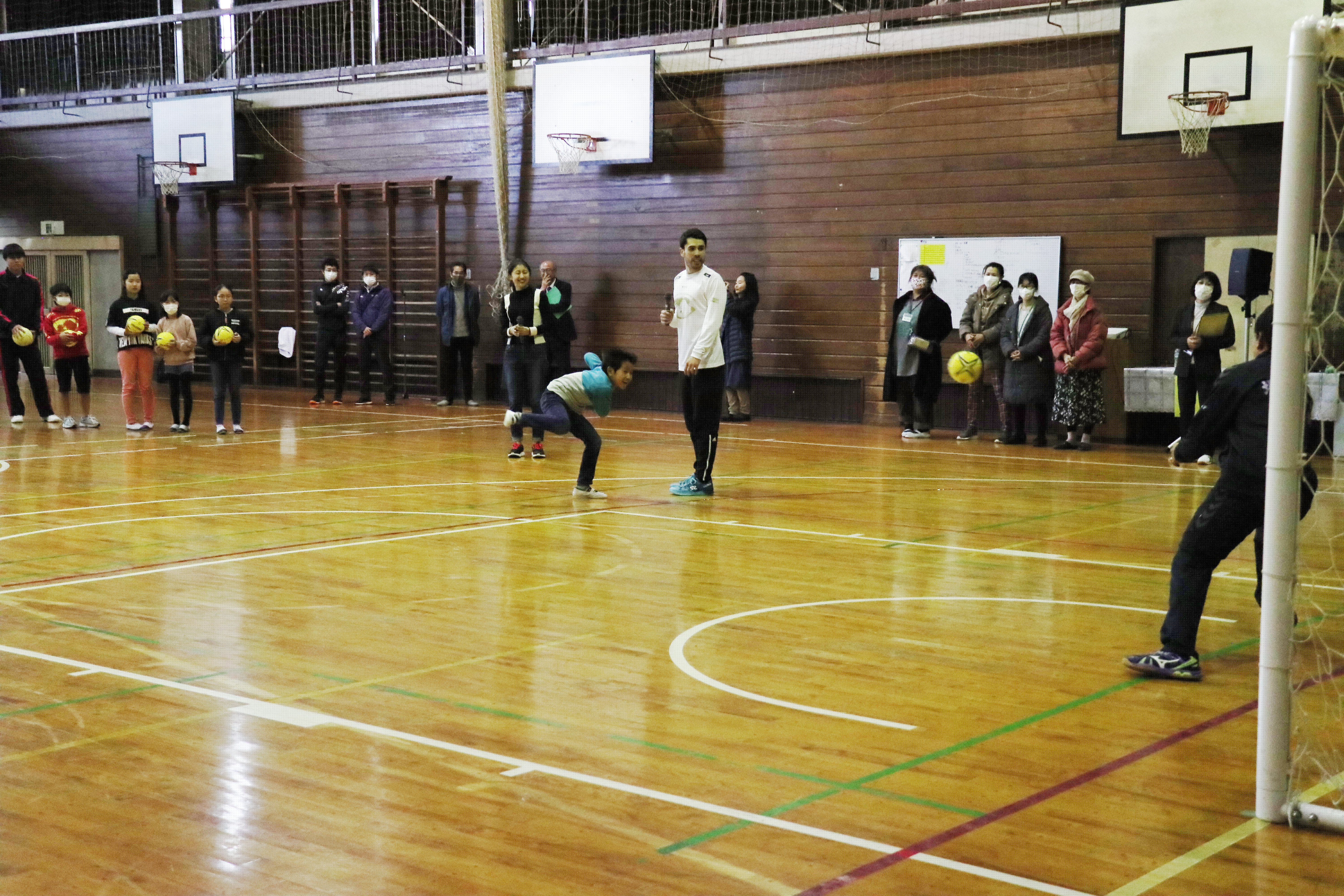 ハンドボール小学生体験