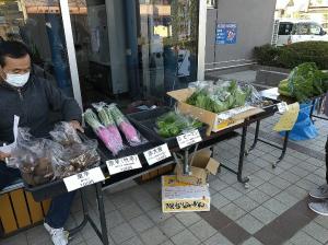 朝市野菜等