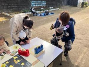 銀杏のステンドグラス作り