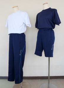 新しい半そで・ハーフパンツ