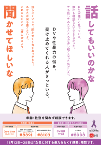 内閣府作成のリーフレット（表）