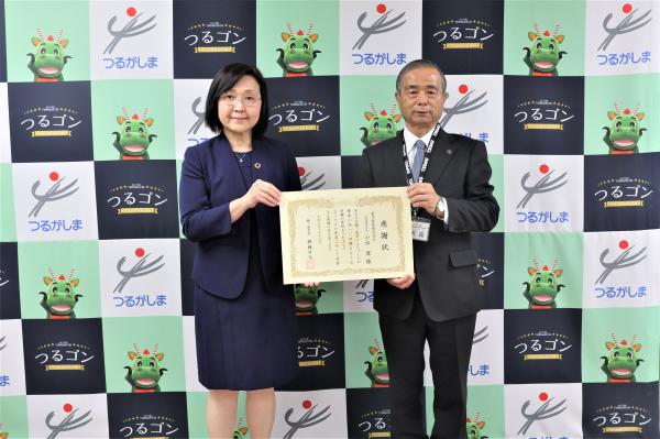 企業版ふるさと納税に係る面会（東洋電装株式会社）